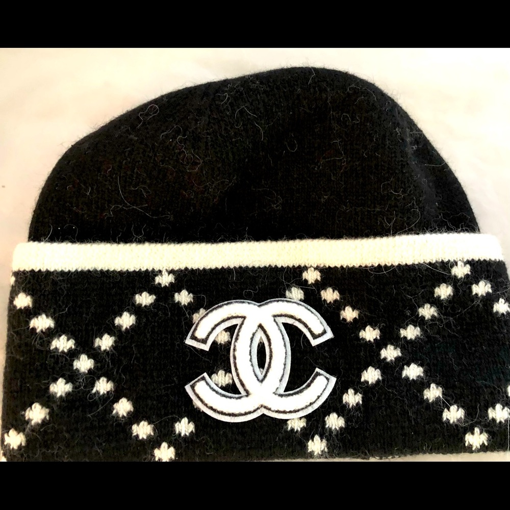 Authentic Chanel beanie
